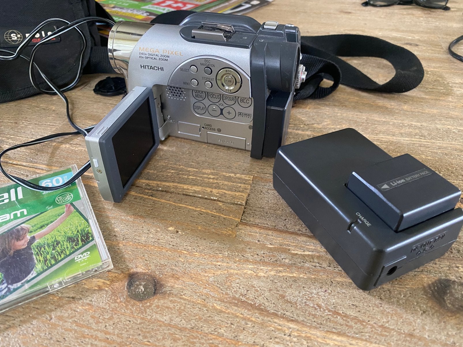 Hitachi DZ-MV780 DVD Camcorder, Overige merken, Gebruikt, Dvd, 20x of meer