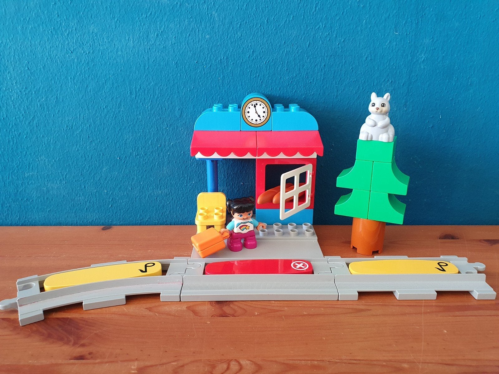 Duplo Trein Station met codesteen, Ophalen of Verzenden, Zo goed als nieuw, Duplo