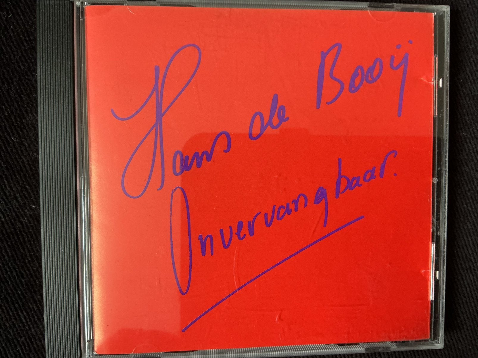 Hans de Booij, Onvervangbaar cd, Ophalen of Verzenden, Zo goed als nieuw