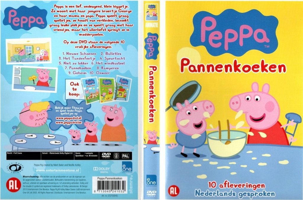 Peppa, pannenkoeken, Alle leeftijden, Ophalen of Verzenden, Zo goed als nieuw