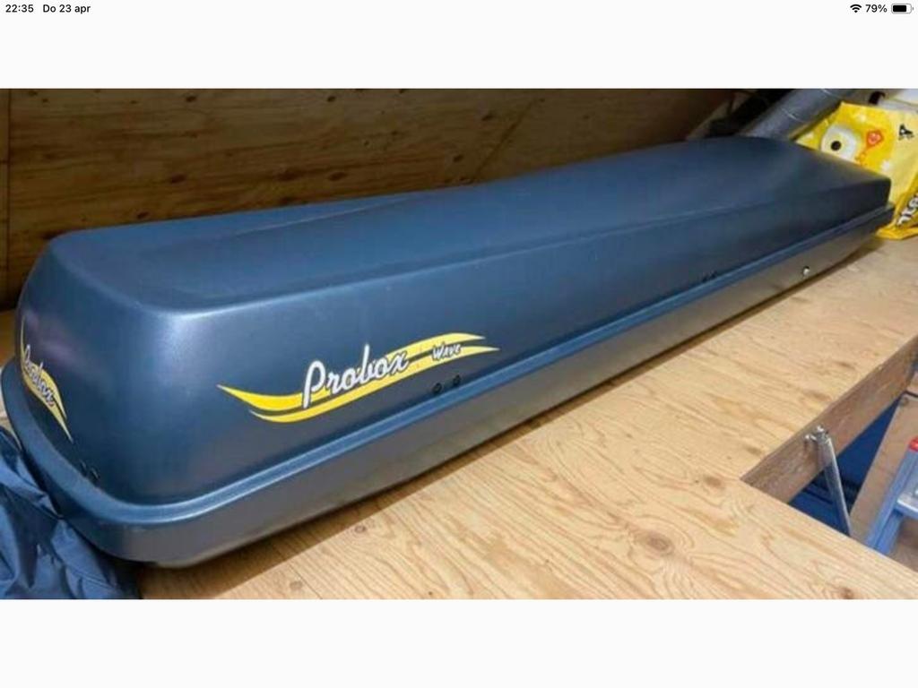 Dakkoffer Hapro Probox wave in Prima staat !, Auto diversen, Dakkoffers, Ophalen of Verzenden, Zo goed als nieuw