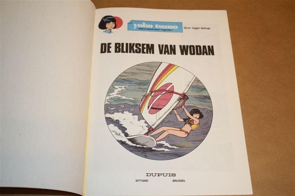 Yoko Tsuno 14. De bliksem van Wodan., Eén stripboek, Ophalen of Verzenden, Gelezen