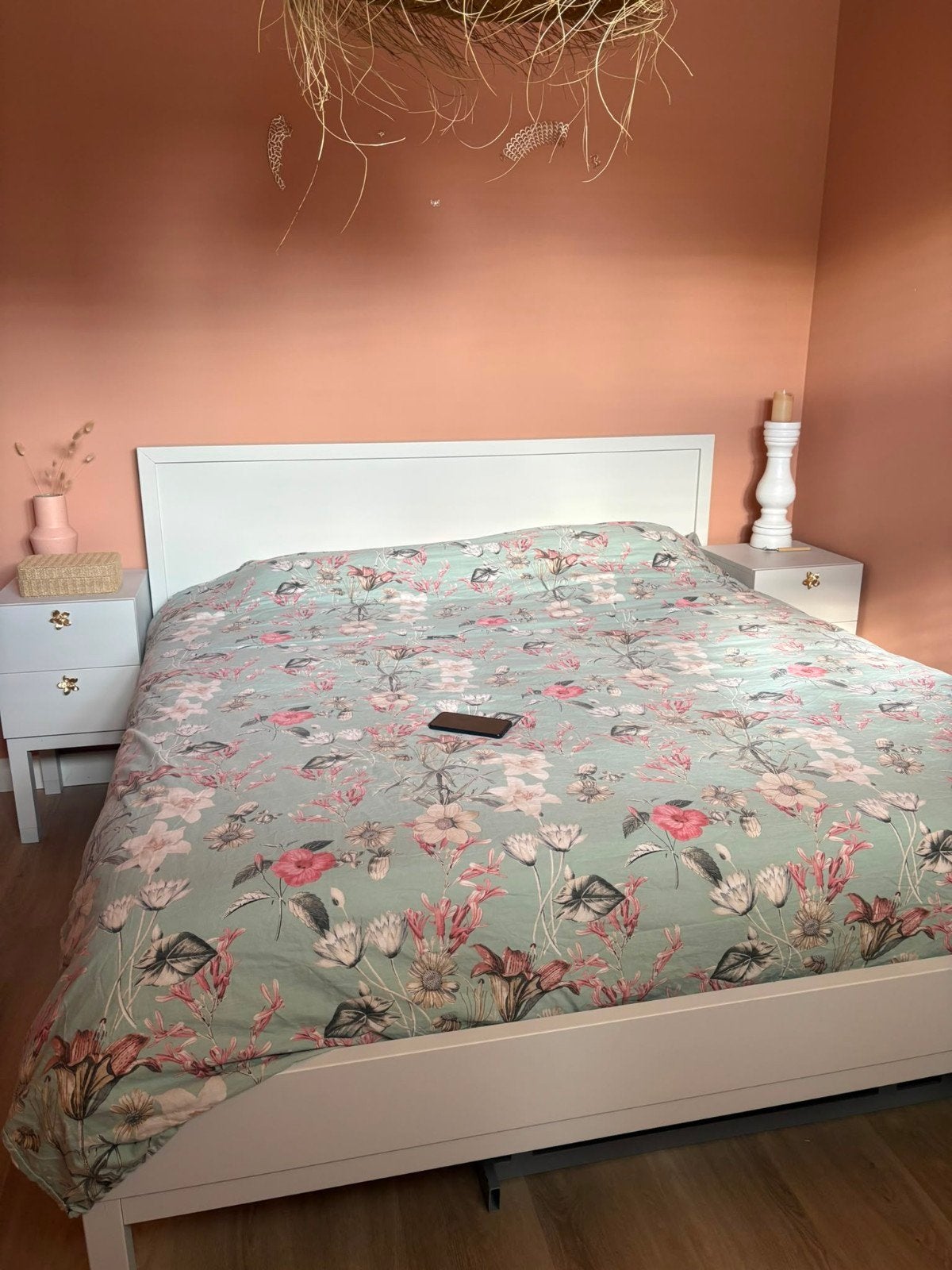 Elektrisch verstelbaar 2 persoonsbed 180x210, Huis en Inrichting, Slaapkamer | Bedden, Gebruikt, Tweepersoons, 180 cm, 210 cm