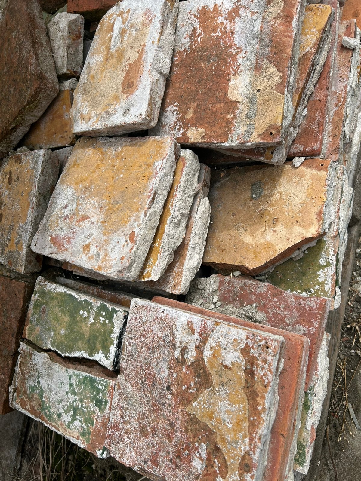 Estrikken 20x20cm ca 130 stuks 5,2m2, Ophalen, Overige materialen, Gebruikt, 5 tot 10 m²
