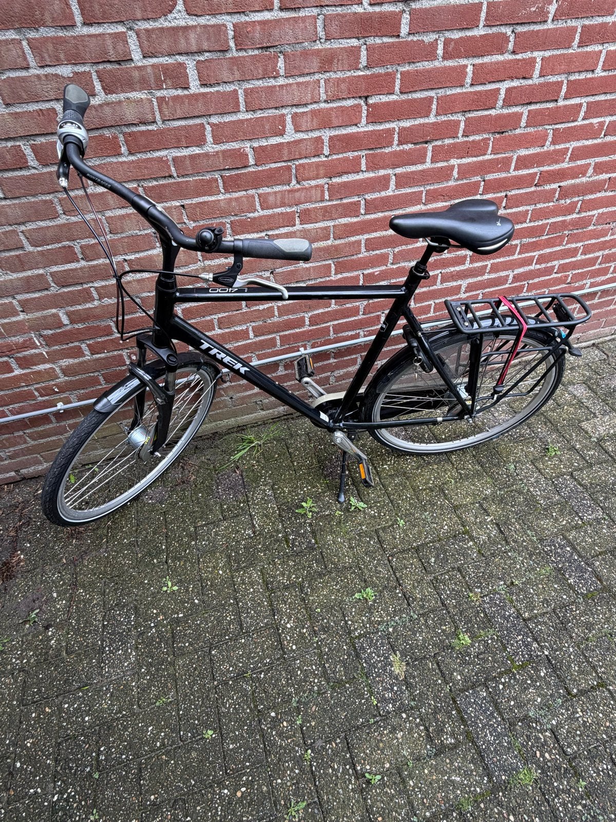 Trek L400 stadsfiets 65cm - Perfect voor nog vele ritten., Fietsen en Brommers, Gebruikt, Versnellingen, 65 cm of meer, Trommelrem