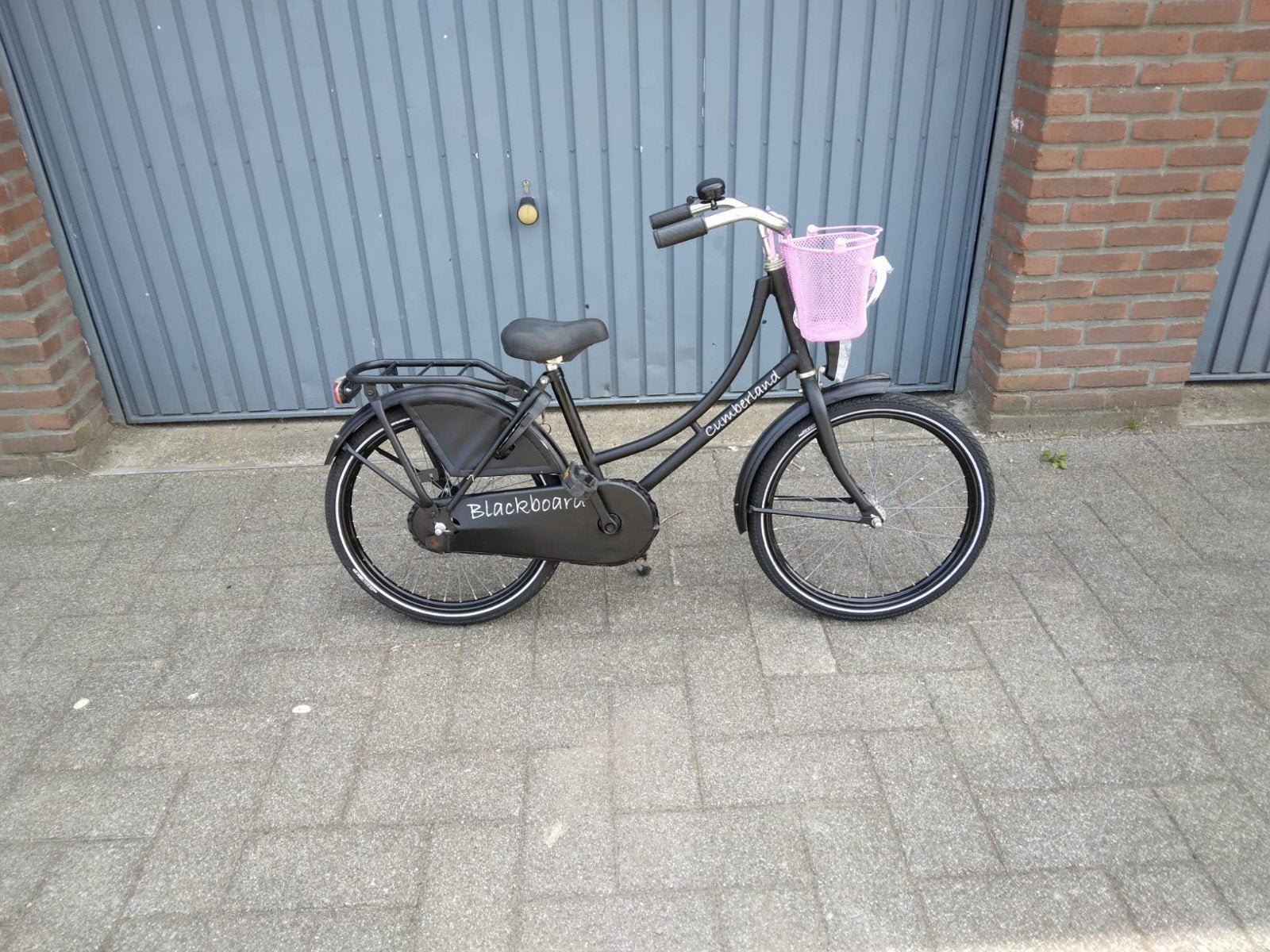 Stevige Meisjesfiets Cumberland Blackboard 20 inch, Ophalen, Terugtraprem, Gebruikt, Cumberland