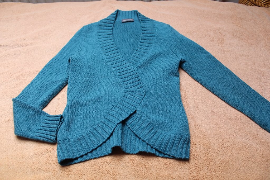 REPEAT Teal Groen Vest Maat S, Verzenden, Zo goed als nieuw, Groen, REPEAT