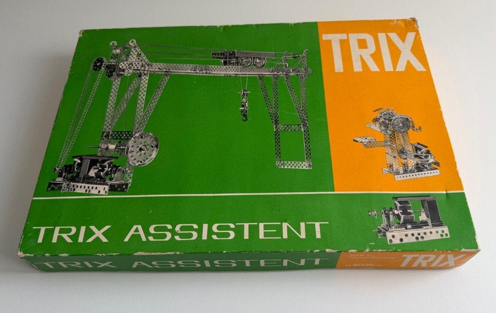 Metaal bouwdoos Trix Assistent, Ophalen
