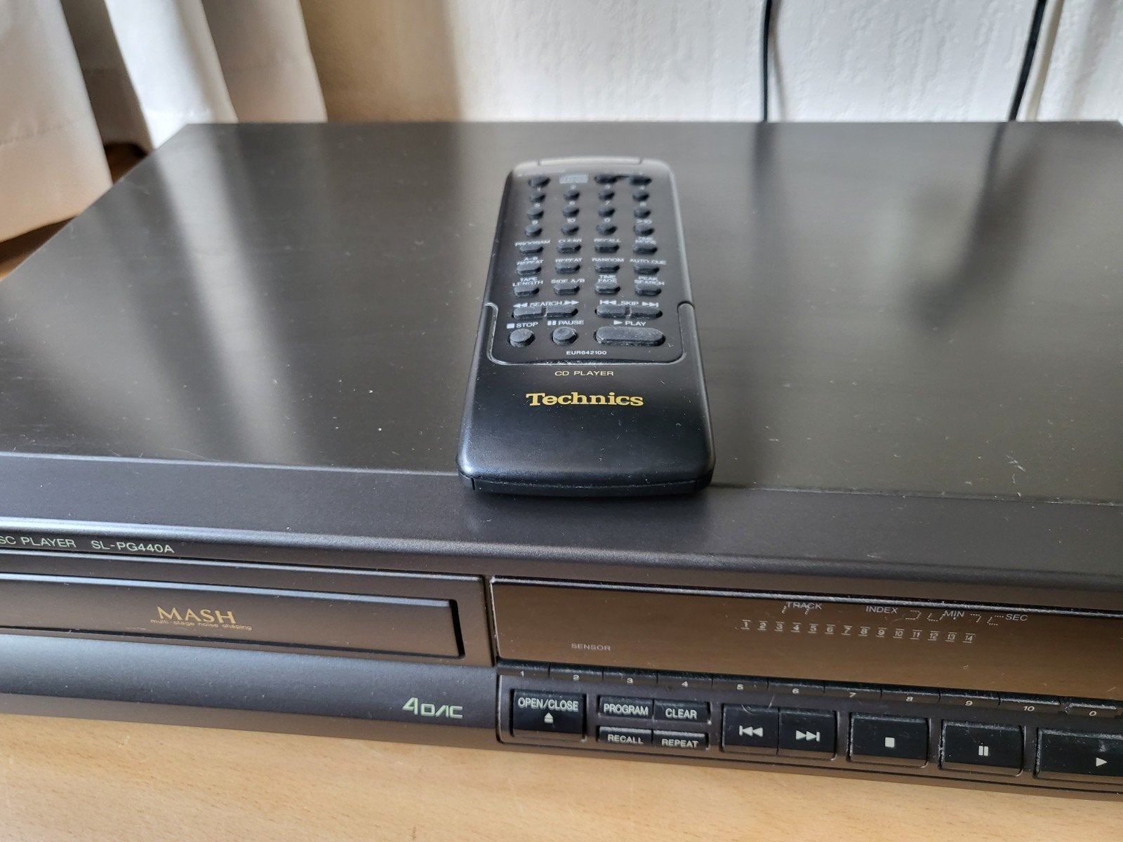 Technics SL-PG440A CD Speler, Ophalen of Verzenden, Gebruikt, Technics