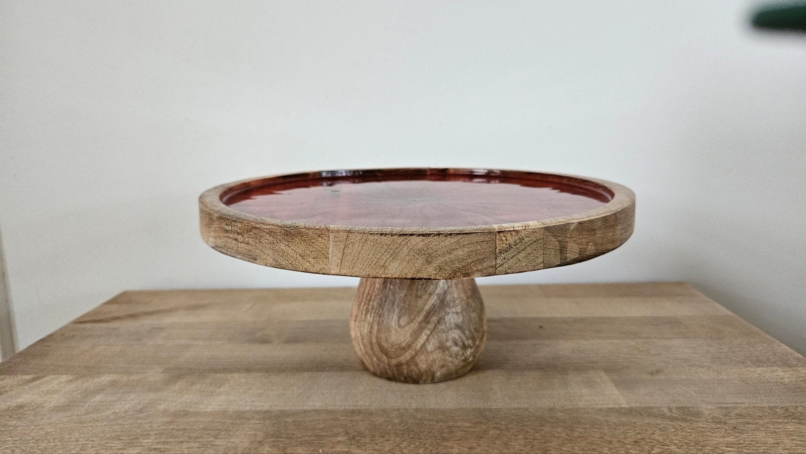 Prachtige teak houten etagére, Ophalen, Zo goed als nieuw