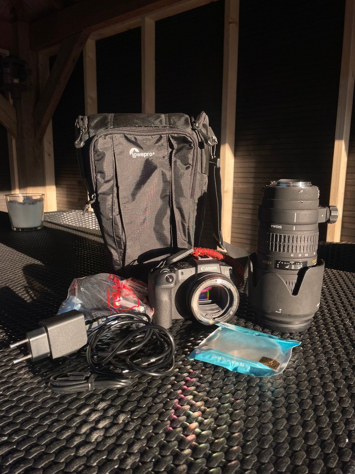 Canon EOS RP Full Frame + Sigma 70-200mm f/2.8, Ophalen, Zo goed als nieuw, Overige typen