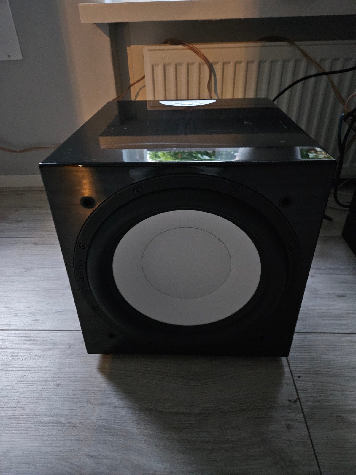 Monitor Audio RSW12 Subwoofer - Krachtige Bass, Subwoofer, Zo goed als nieuw, Monitor Audio, Geschikt voor surround/home cinema