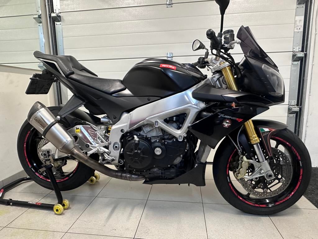 Aprilia Tuono V4R 1000cc Leovince  sportuitlaat, Motoren, Sportuitlaat, 4 cilinders, Motorrijbewijs A, Gebruikt