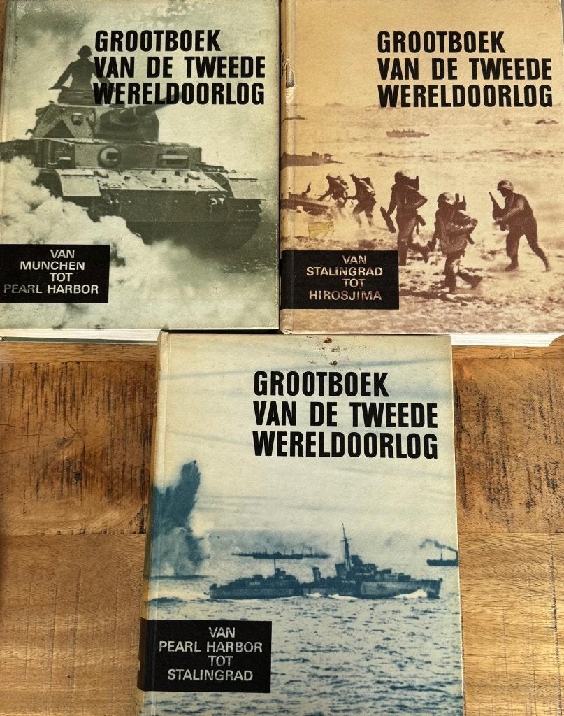 Grootboek van de Tweede Wereldoorlog – 3-delig, Ophalen of Verzenden, Tweede Wereldoorlog, Zo goed als nieuw, Algemeen
