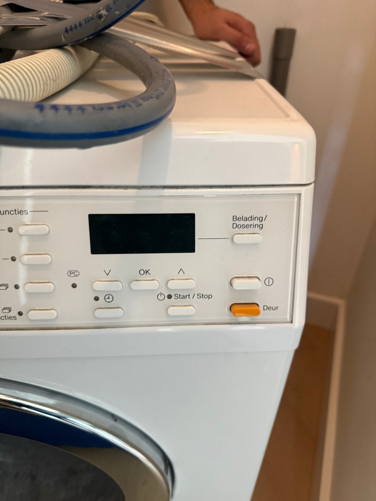 Miele W 5933 SoftCare System Wasmachine, Gebruikt, Ophalen of Verzenden, Voorlader, Wolwasprogramma