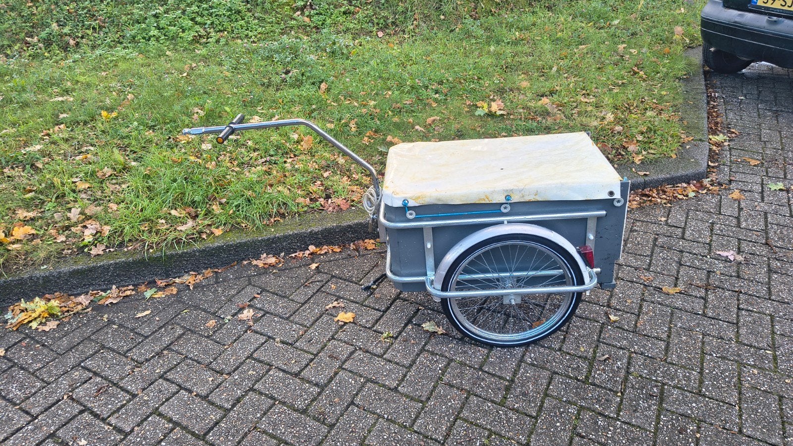 Fietskar - Handige klusbakfiets met regenhoes, Ophalen