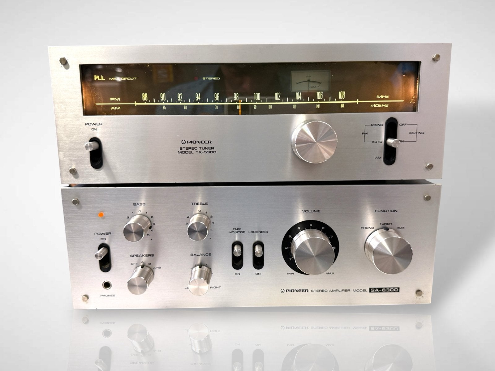 Vintage Pioneer Stereo Set - Versterker & Tuner, Pioneer, Tuner of Radio, Pioneer, Pioneer