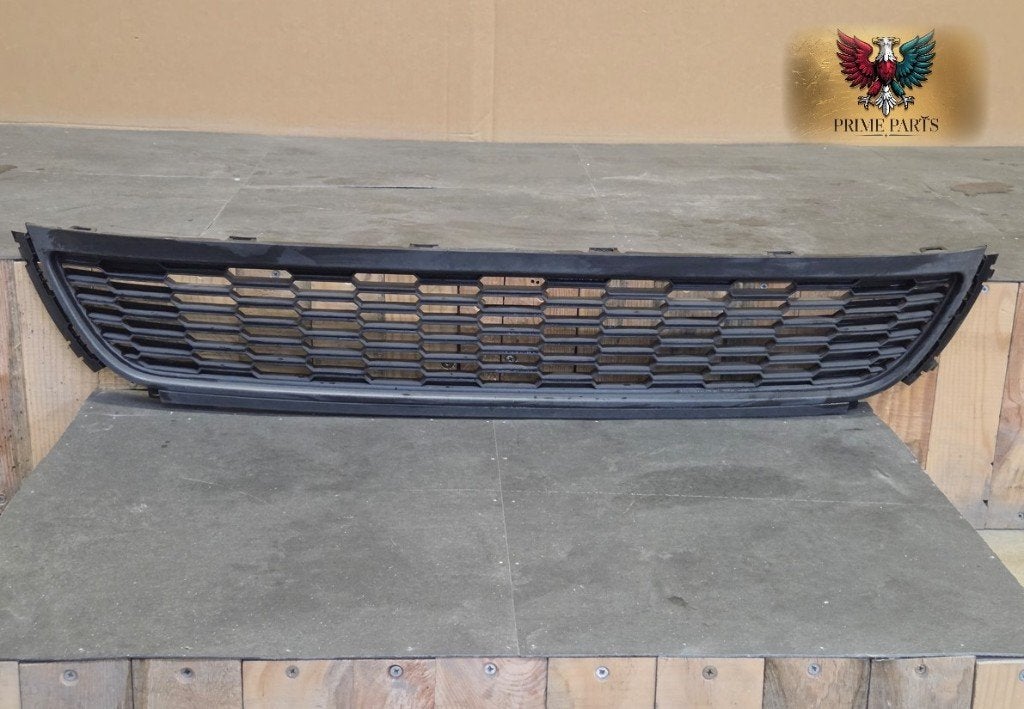 VW POLO 6R BUMPER GRILLE MIDDEN ORIGINEEL 6R0853677A 08-14, Ophalen, Gebruikt