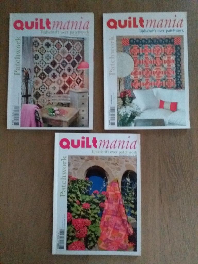 Quiltmania nrs 64, 71 en 84, Boeken, Hobby en Vrije tijd, Ophalen of Verzenden, Zo goed als nieuw, Borduren en Naaien, Quiltmania