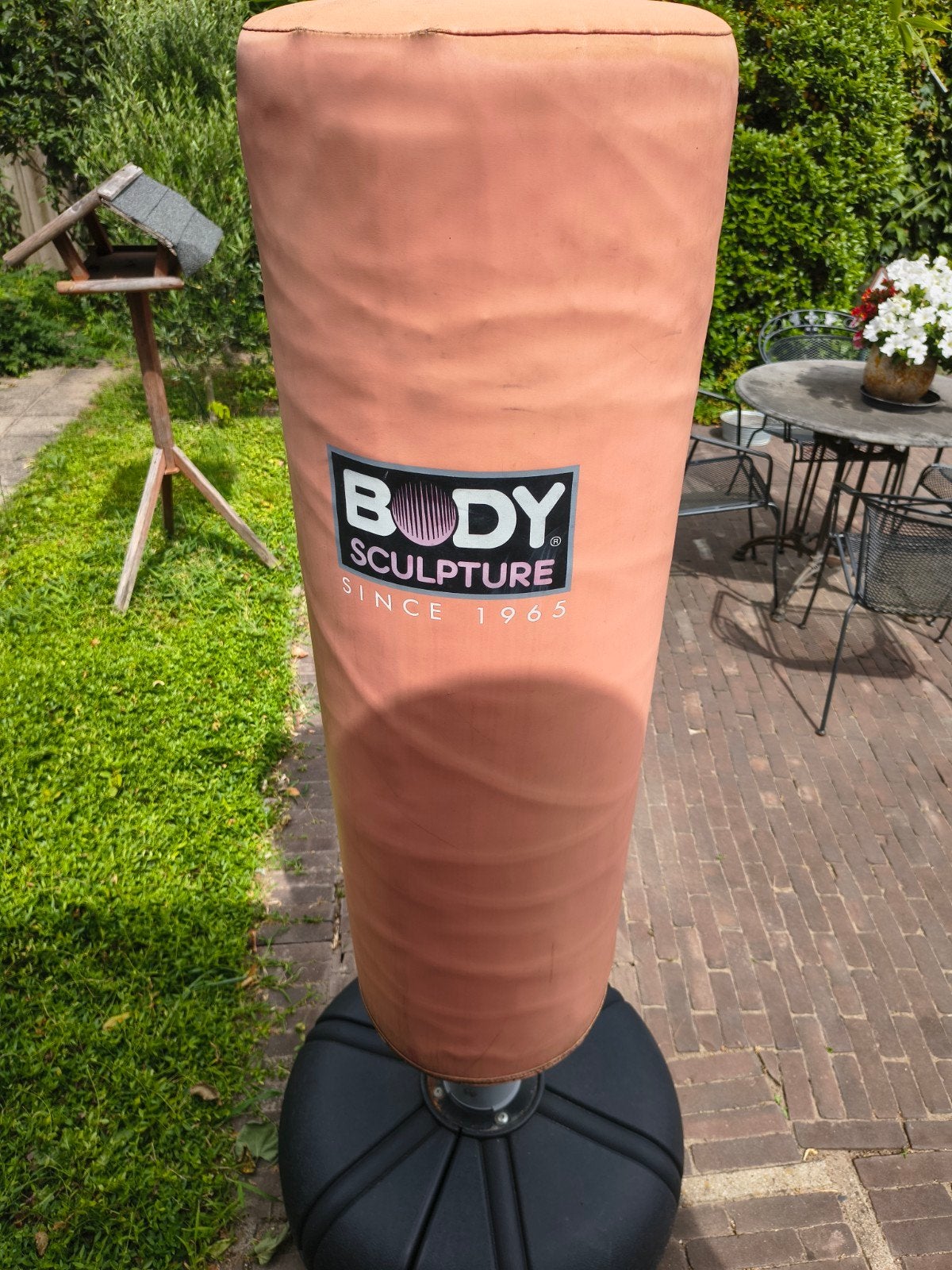 Body Sculpture Bokspaal - Licht verkleurd, werkt goed, Gebruikt, Overige, Vechtsportmateriaal, Groter dan maat XL