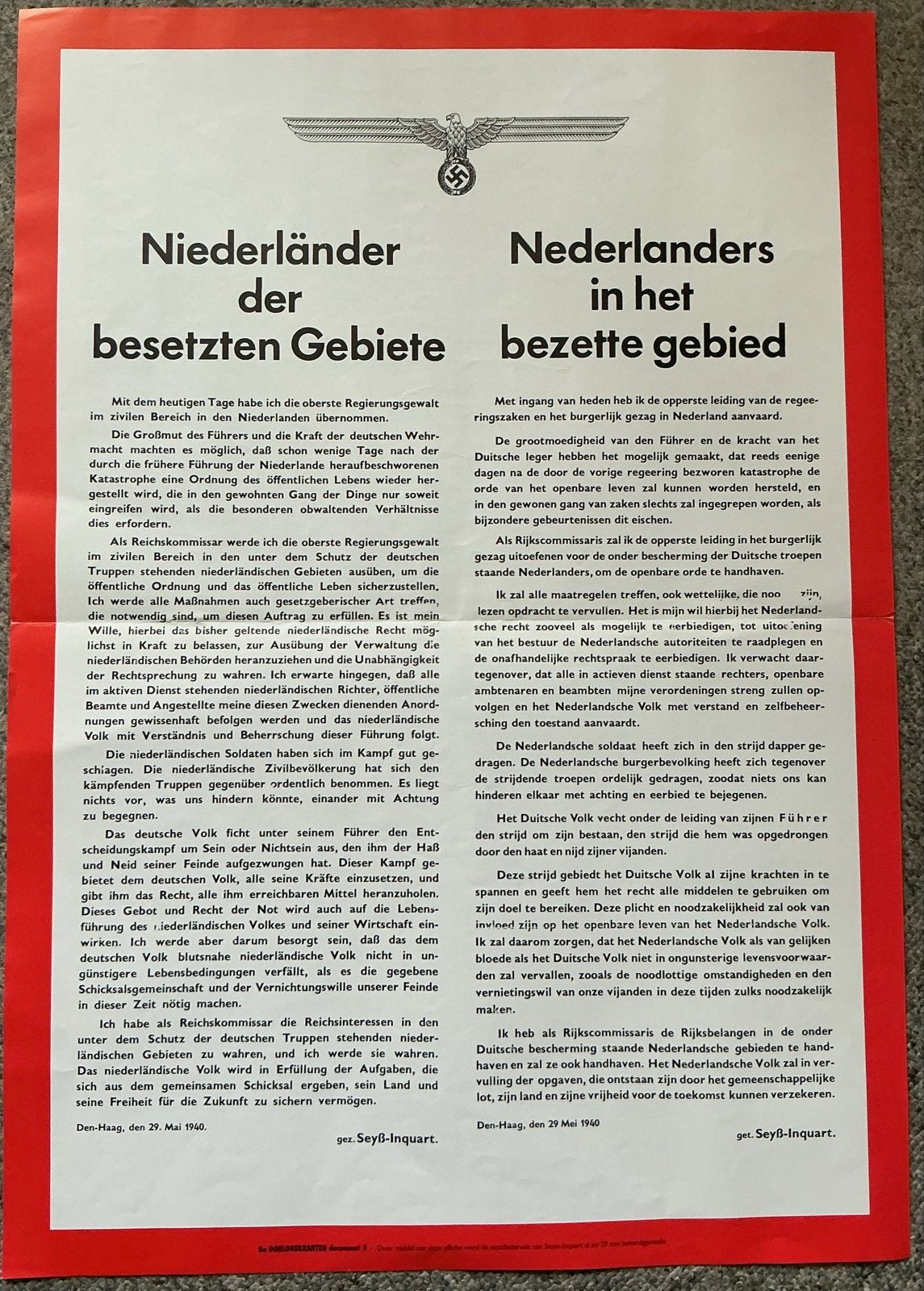 Propaganda posters Tweede Wereldoorlog (15 stuksherdruk), Verzamelen, Verzenden, Overige soorten, Nederland, Foto of Poster