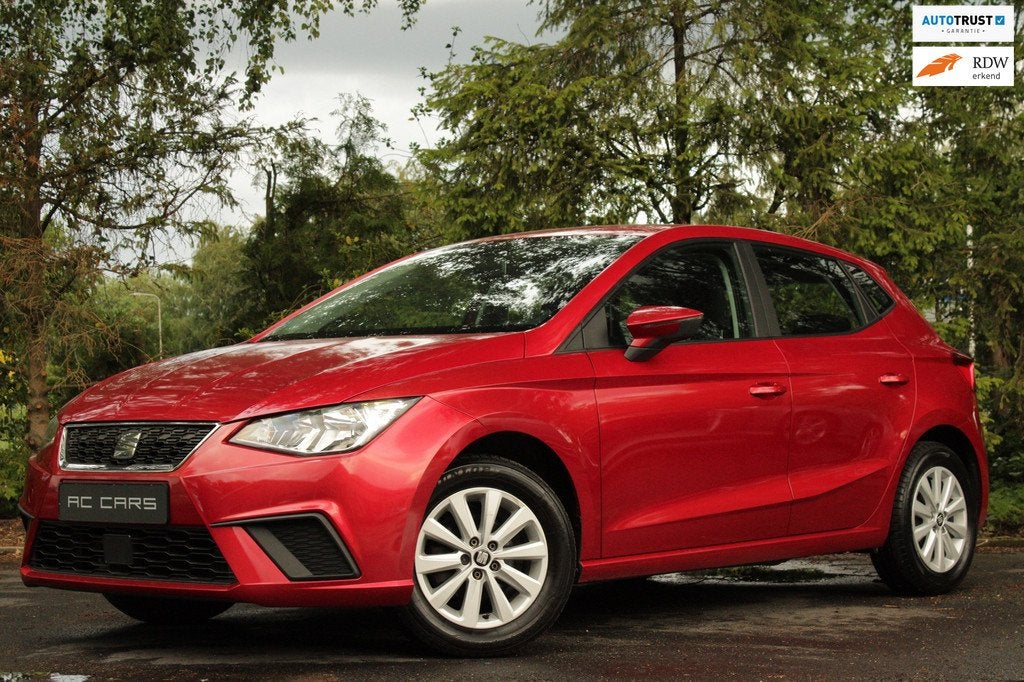 Seat Ibiza 1.0 TSI Xcellence - Netjes/Nieuwstaat!, Auto's, Stof, Gebruikt, Zwart, 95 pk