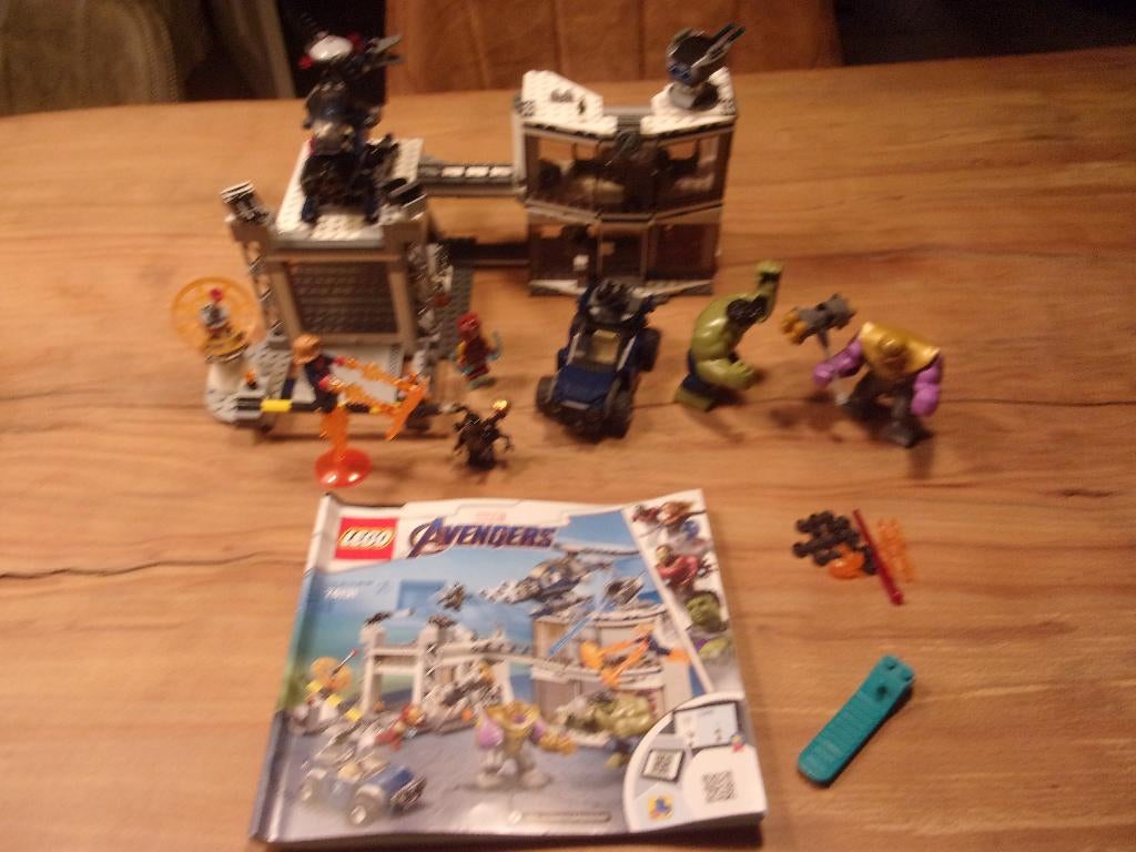 Lego Super Heroes 76131-1 Avengers Compound Battle uit 2019, Gebruikt, Overige thema's, Lego, Ophalen of Verzenden