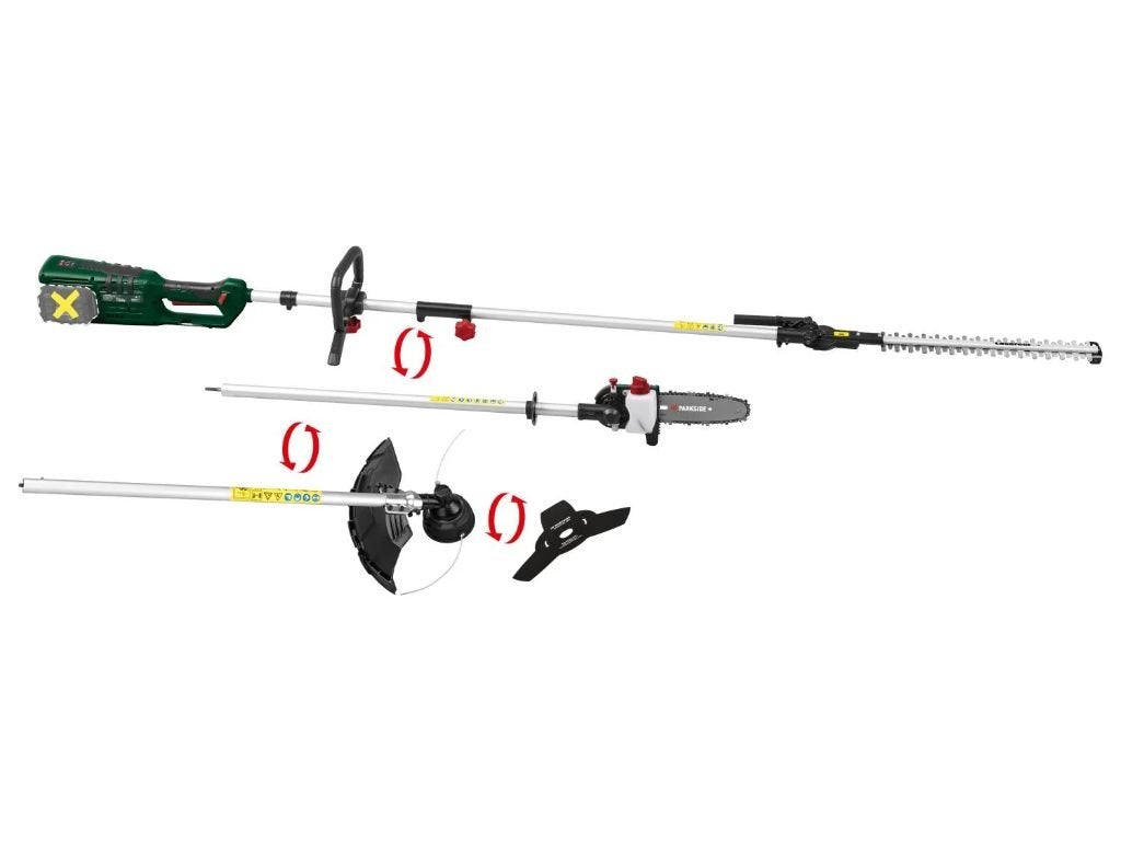 PARKSIDE 4-in-1 accu-tuingereedschap 40V zonder accu/ lader, Verzenden, Nieuw, Overige typen, Parkside