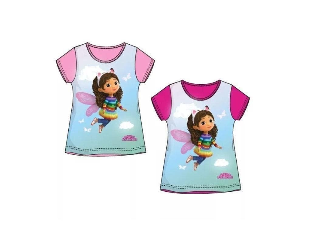 Gabby's Poppenhuis T-shirt - Maat 98 - 104 - 116 - Katoen, Meisje, Nieuw, Shirt of Longsleeve, Gabby