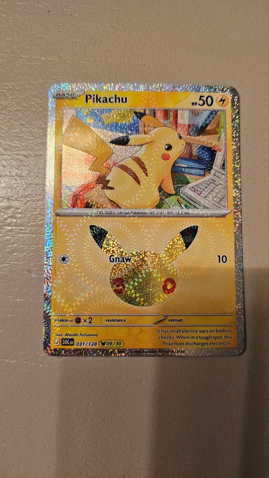 Pikachu 31/128, Ophalen of Verzenden