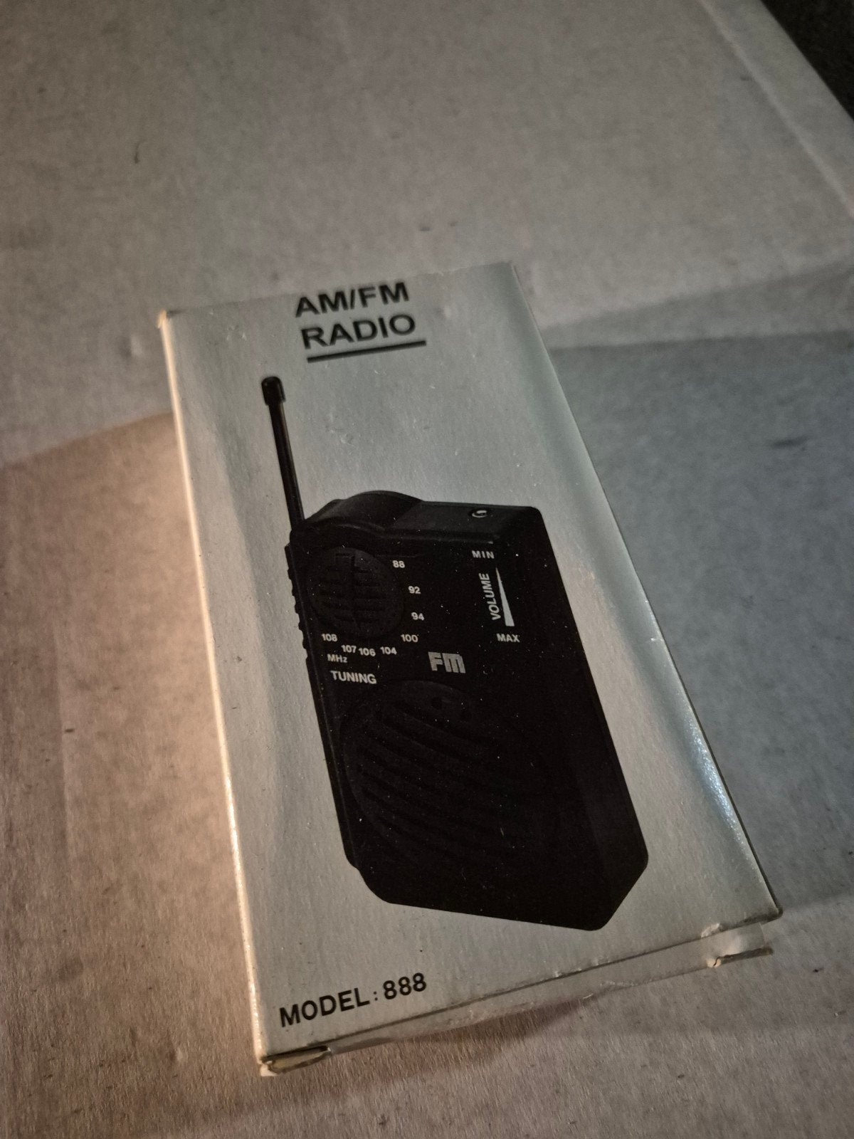 AM/FM Radio Model 888 - Draagbare Ontvanger, Audio, Tv en Foto, Ophalen of Verzenden, Nieuw, Radio