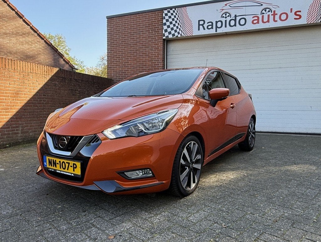 Nissan MICRA 0.9 IG-T TEKNA 360 camera  Lane assist  2e ei, 898 cc, Euro 6, Origineel Nederlands, Handgeschakeld