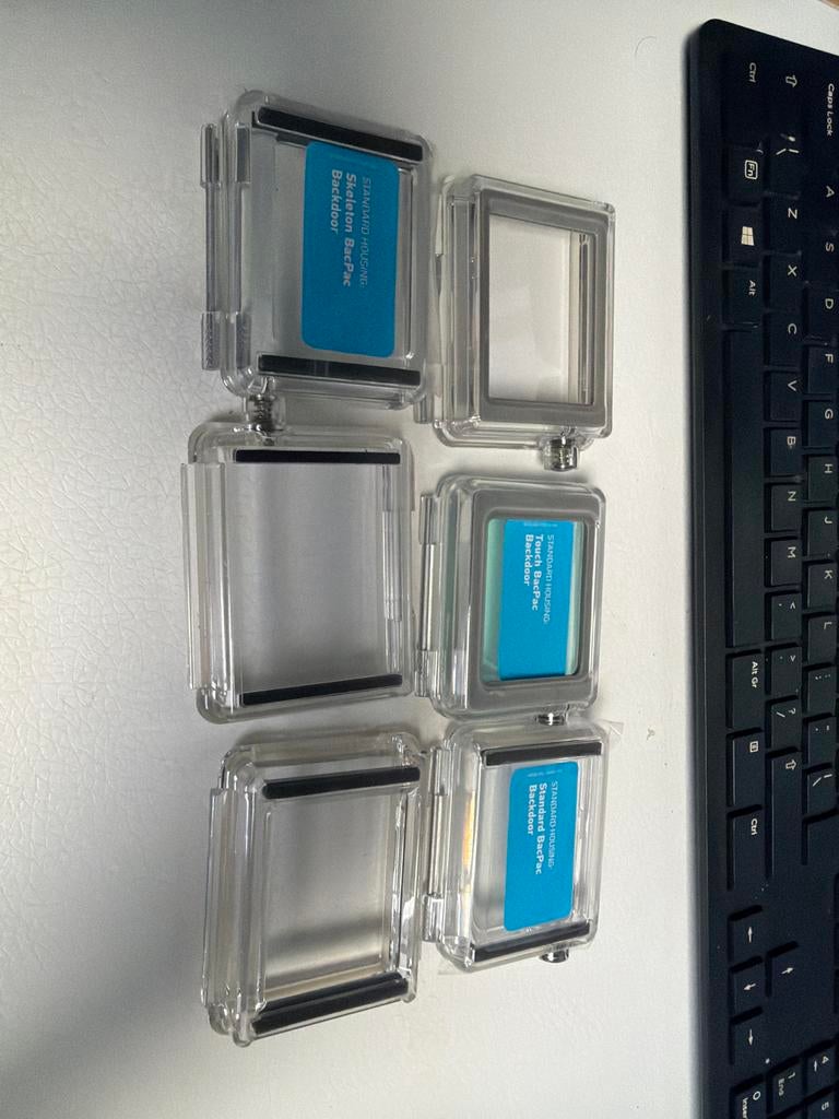 6 Nieuwe GoPro 3/4 BacPac deuren voor Dive Housing, Ophalen of Verzenden, Nieuw
