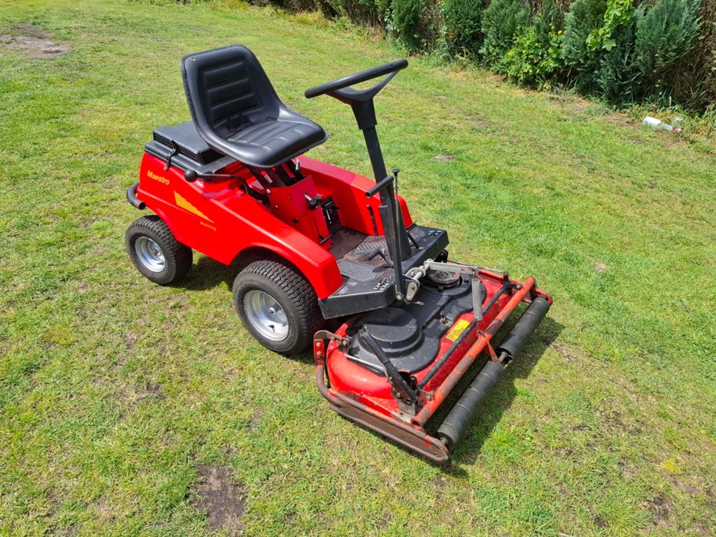 Goed werkende zitmaaier frontmaaier 12.5 pk, 85 cm mulch, Ophalen of Verzenden, Gebruikt, Mulchfunctie