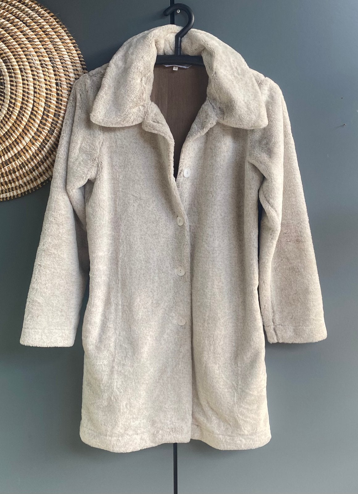 Zgan teddyjas van LORDS&LILIES..mt:s, B, Verzenden, Beige, C