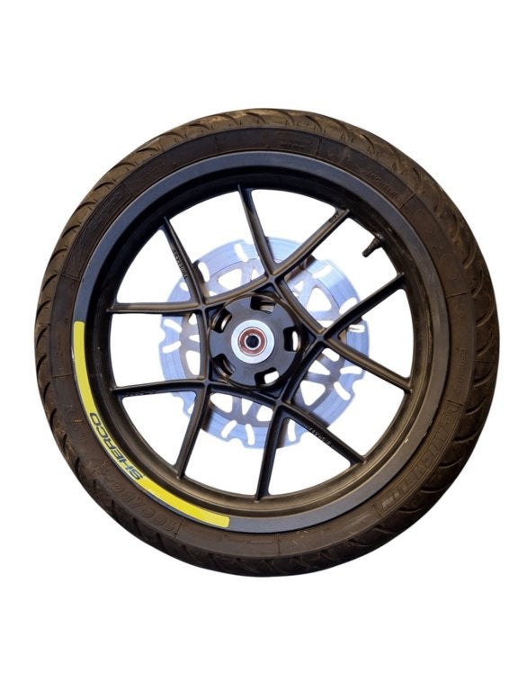 Voorband voorvelg remschijf origineel Sherco SM SE 50, Gebruikt, Sherco, Ophalen of Verzenden