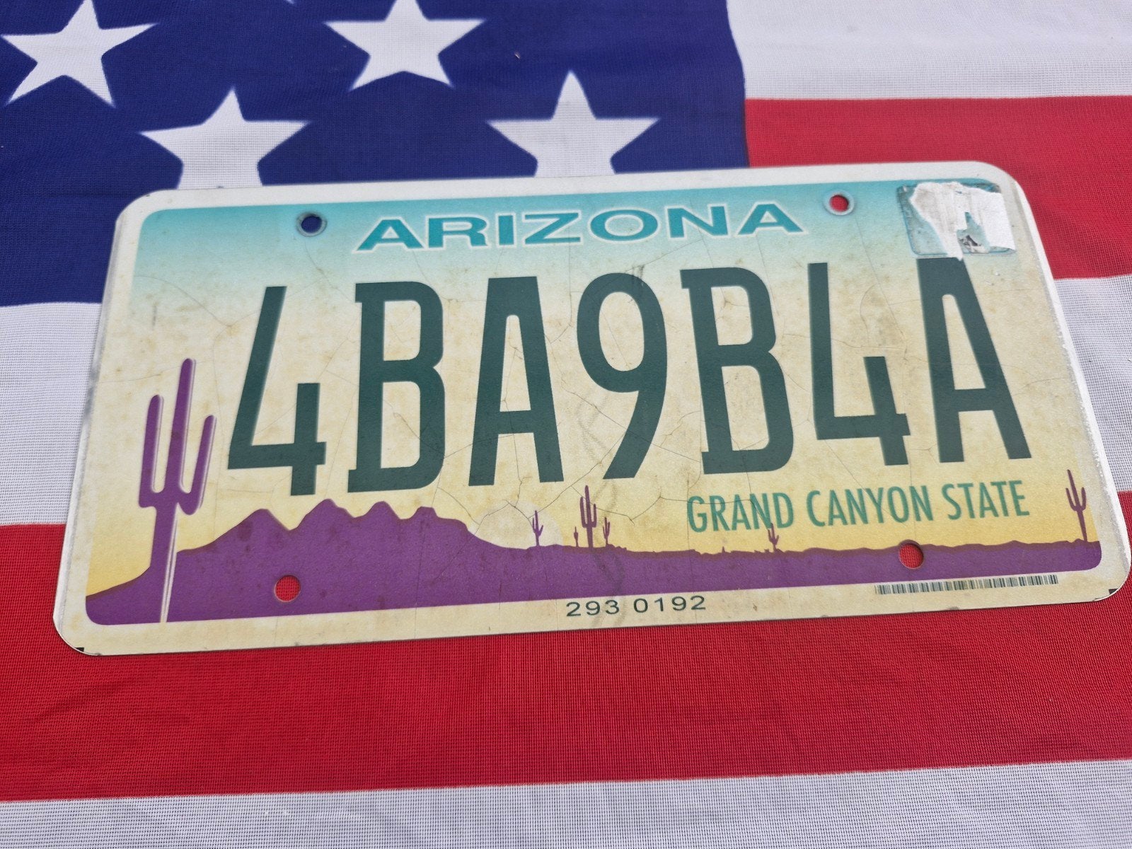 Kentekenplaat Arizona Grand Canyon USA, Ophalen of Verzenden, Gebruikt, Auto's
