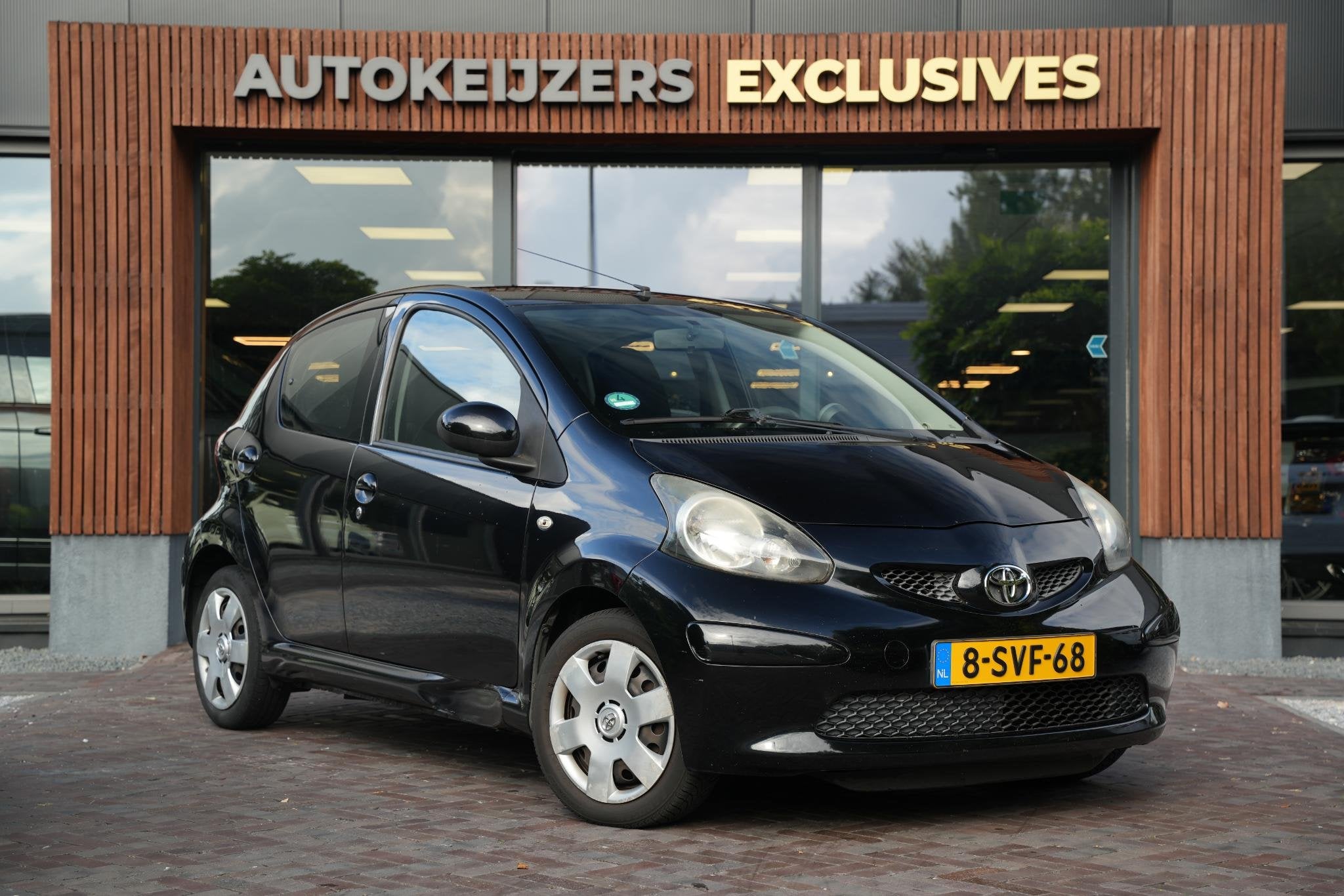 Toyota Aygo 1.0-12V 5 Deurs Airco Stuur verstelbaar Radio/CD, Voorwielaandrijving, Stof, Gebruikt, Bedrijf