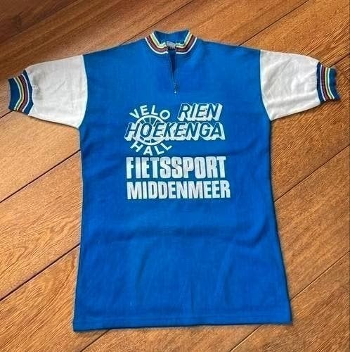Vintage Wielershirt Velo Rien Hoekenga Fietssport Middenmeer, Ophalen of Verzenden