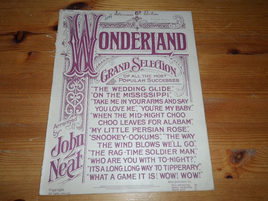 Wonderland grand selection - john neat, Zang, Gebruikt, Ophalen of Verzenden, Artiest of Componist