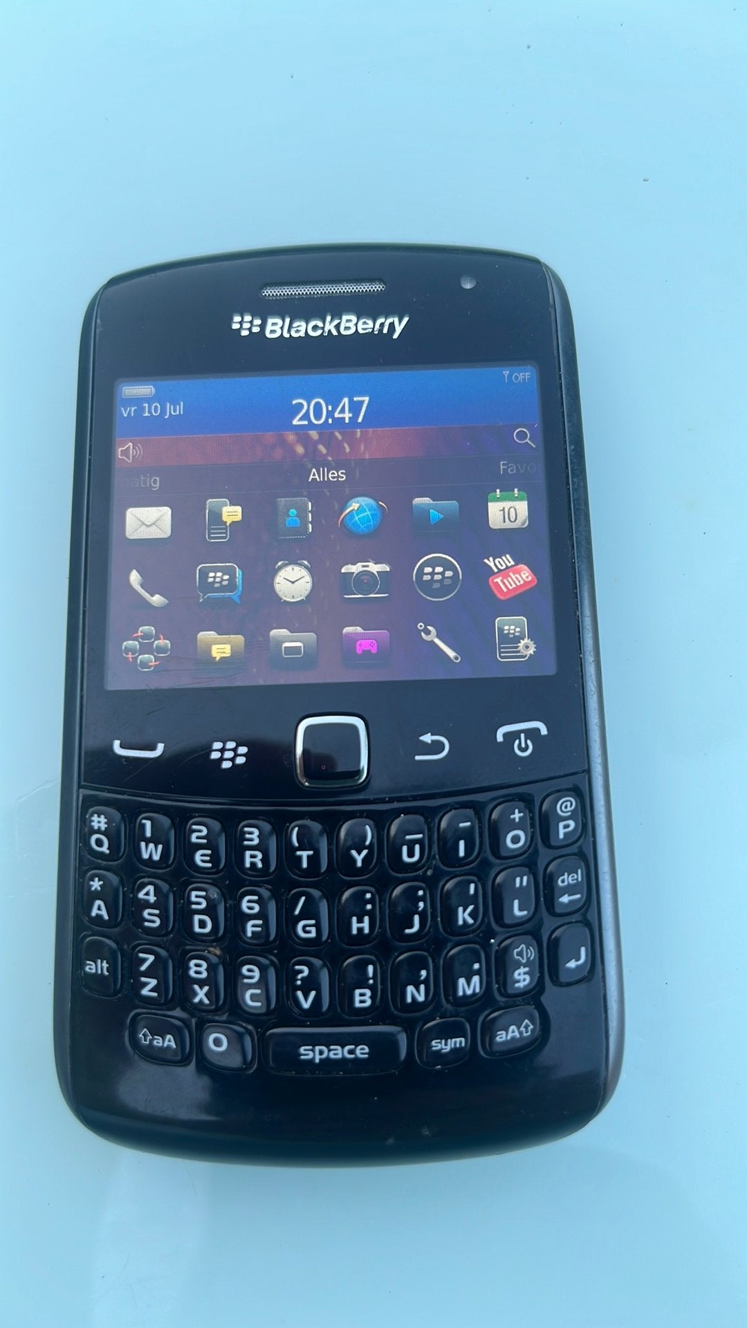 BlackBerry Curve 9360 - Simlockvrij met WiFi en Bluetooth, Telecommunicatie, Mobiele telefoons | Blackberry, Gebruikt, Zwart, Ophalen of Verzenden
