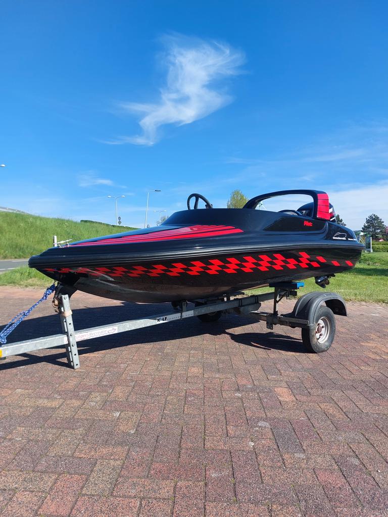 Beekman nemo 300 15pk mercury, Ophalen, Zo goed als nieuw, Minder dan 70 pk, Buitenboordmotor
