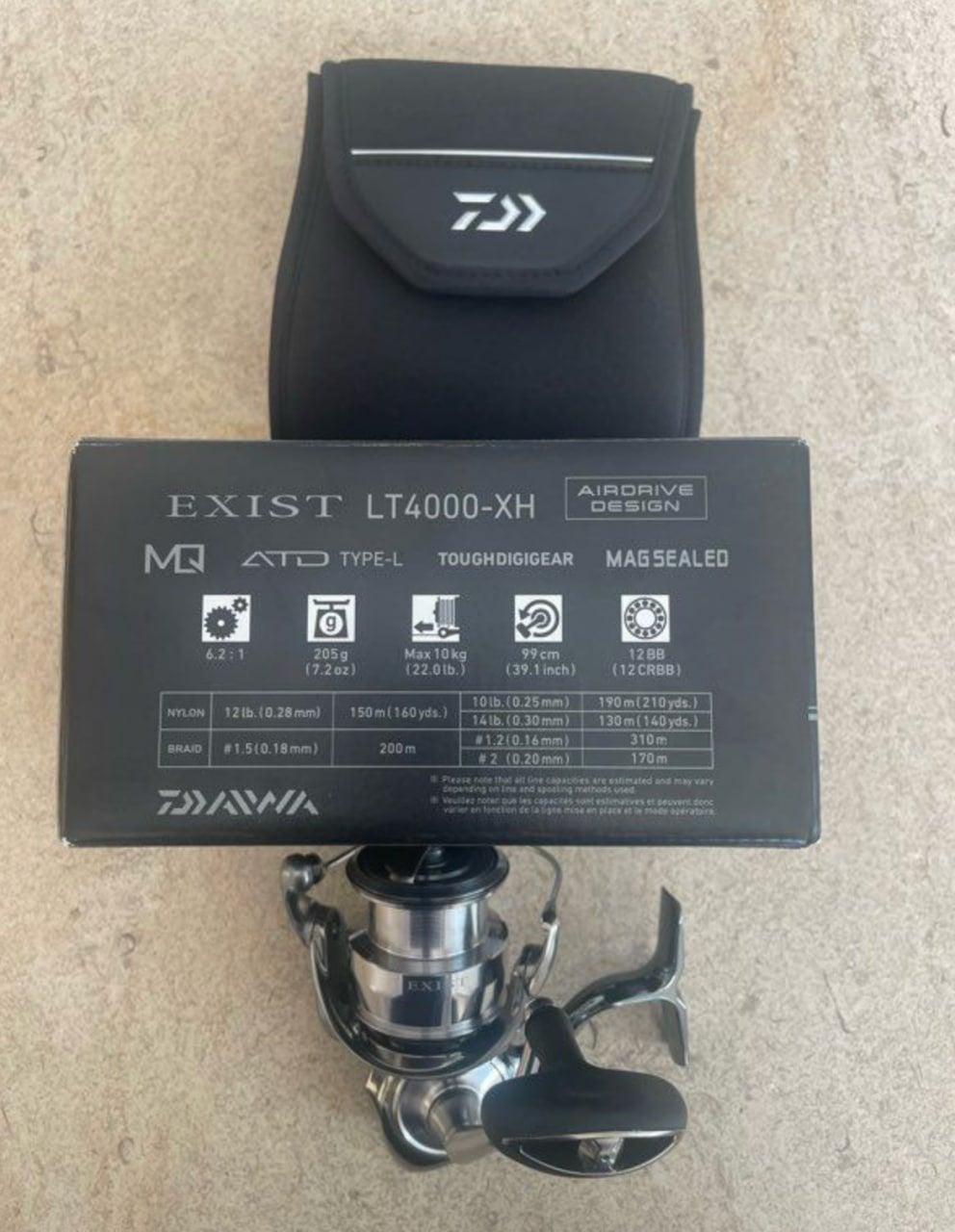 Daiwa Exist 4000 LT-XH, Ophalen of Verzenden, Nieuw
