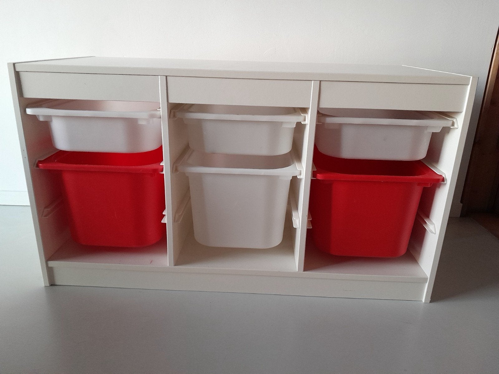 Ikea Trofast opbergkasten met bakken, Ophalen, Gebruikt, Kast, 105 cm of meer