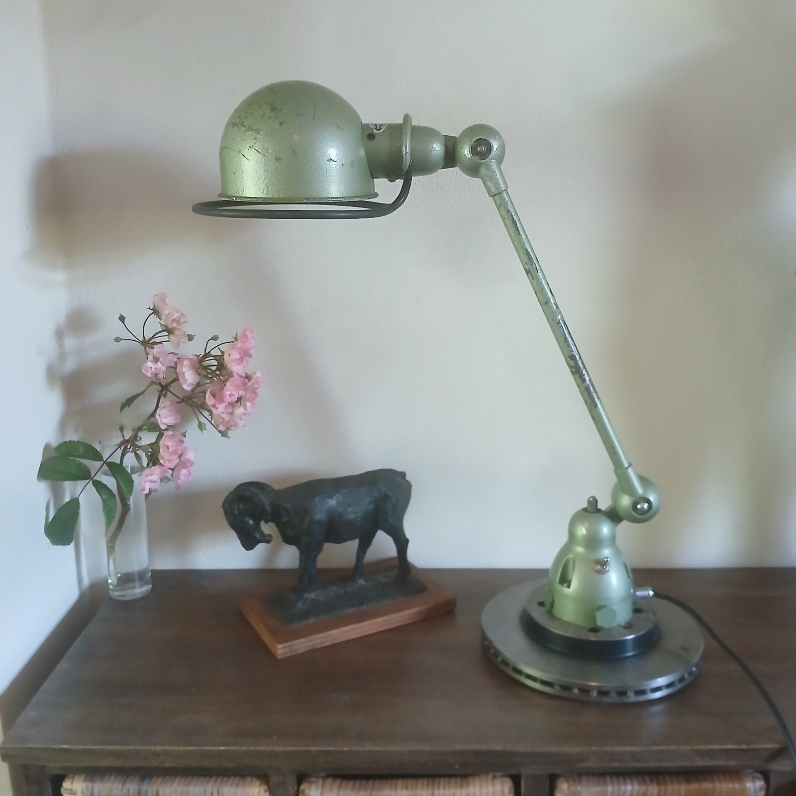 Jielde lamp, jieldé lamp bureaulamp tafellamp ., Ophalen of Verzenden, Minder dan 50 cm