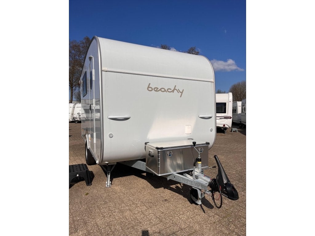 Hobby Beachy 420, Caravans en Kamperen, Overige typen, Standaardzit, Hobby, Bedrijf