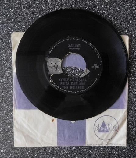 Nynke Hartstra & Frits Darlang - sailing (vanaf € 4,50), Cd's en Dvd's, Ophalen of Verzenden, Zo goed als nieuw, 7 inch, Levenslied of Smartlap