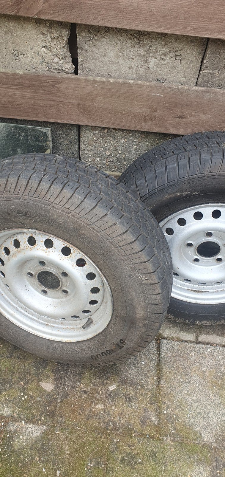 Banden voor kar, trailer, aanhanger., Ophalen
