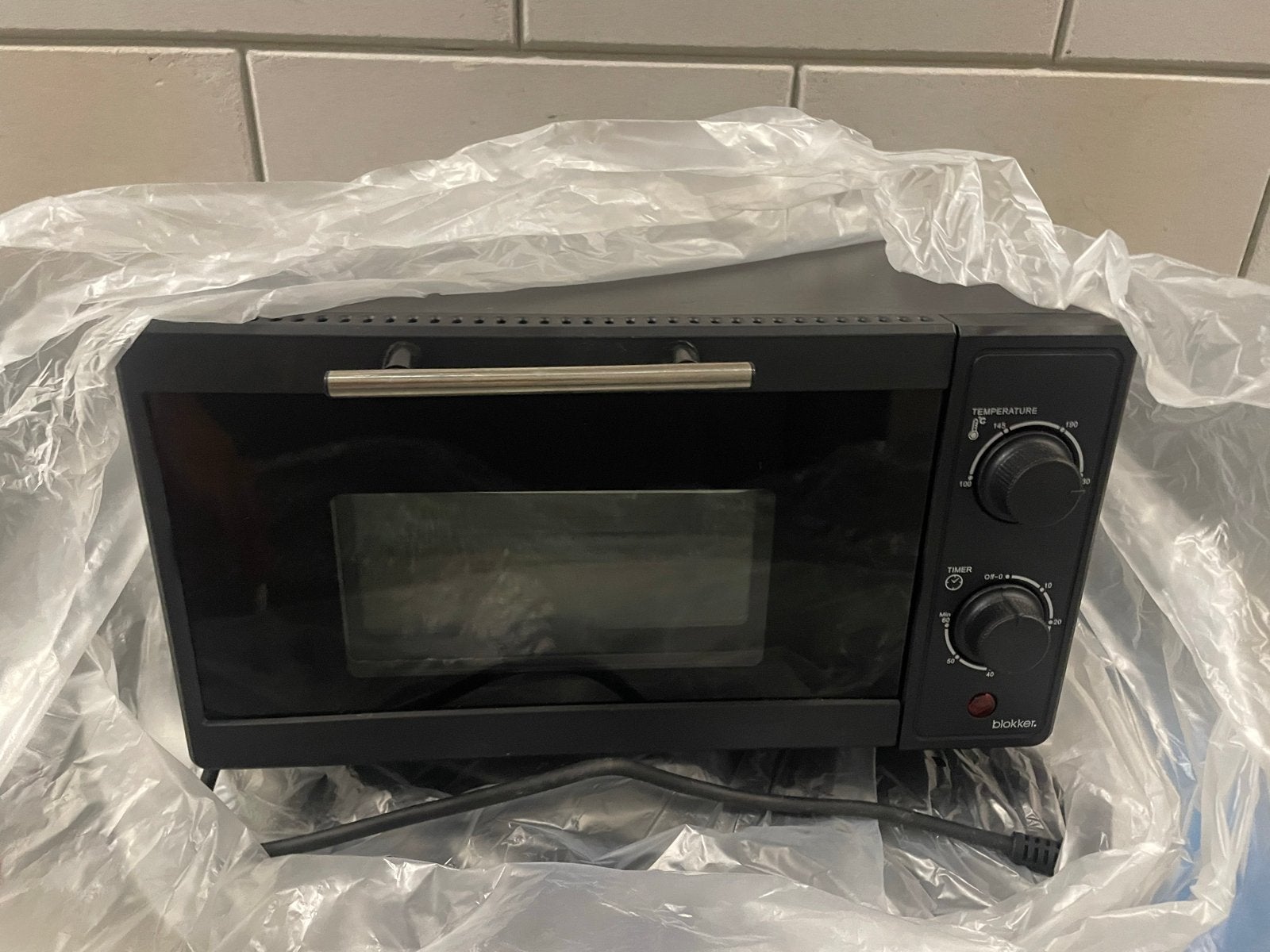 Nieuw Blokker Mini-oven 9 liter met 2 bakplaten, Witgoed en Apparatuur, Ovens, Zo goed als nieuw, Vrijstaand, Mini-oven, Blokker