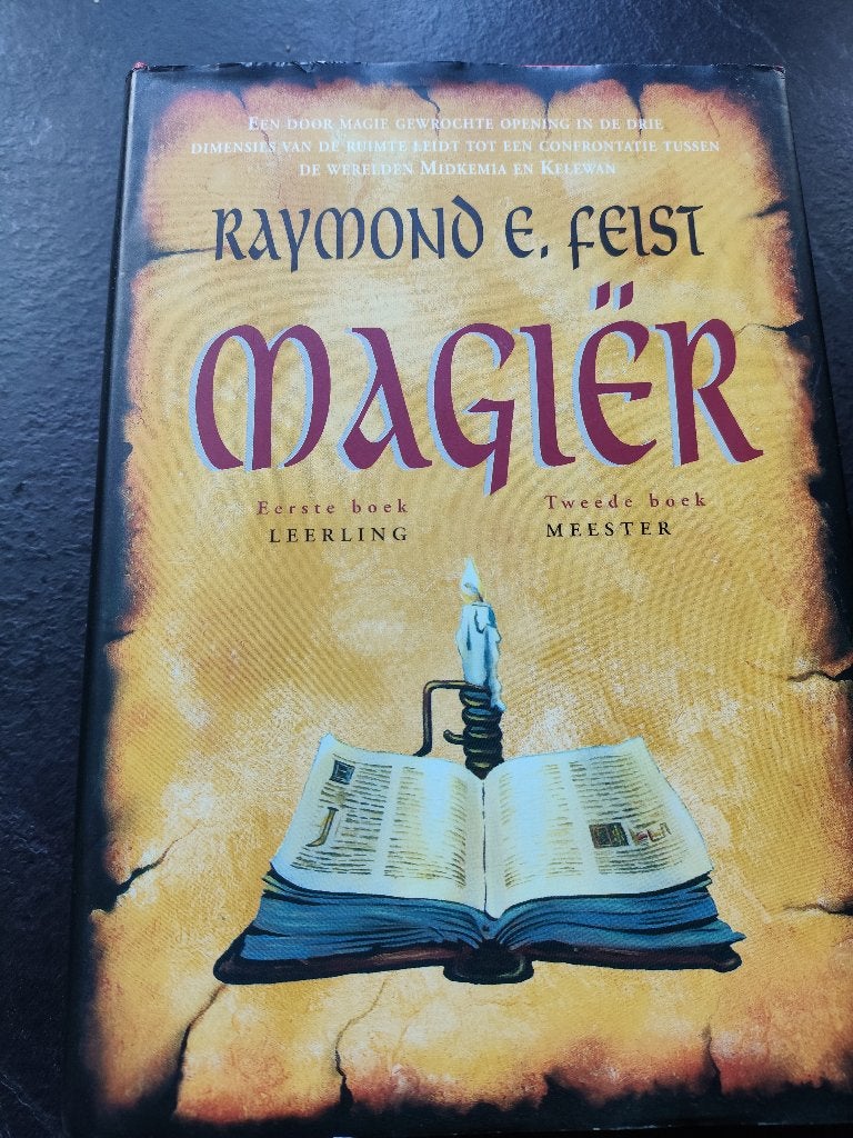 Magiër. Hardcover. Raymond E. Feist. In nette staat., Boeken, Ophalen of Verzenden, Zo goed als nieuw, Raymond E. Feist